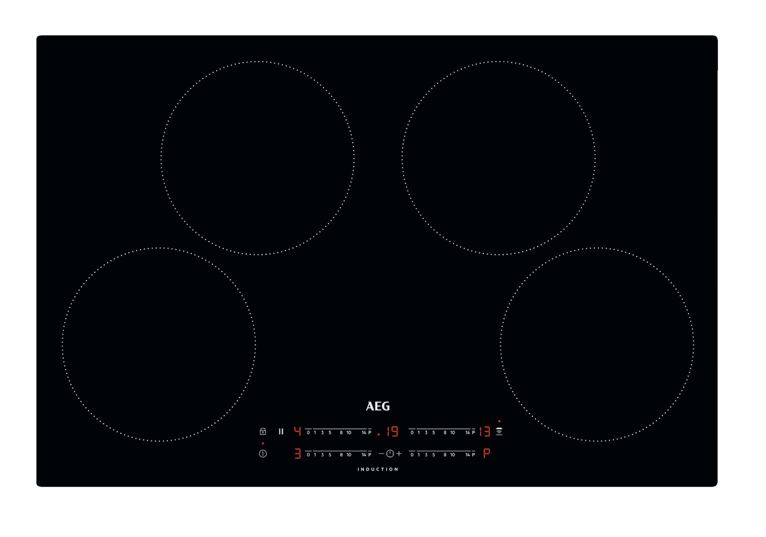 AEG IKX84401CB Electric Induction Hob - Black