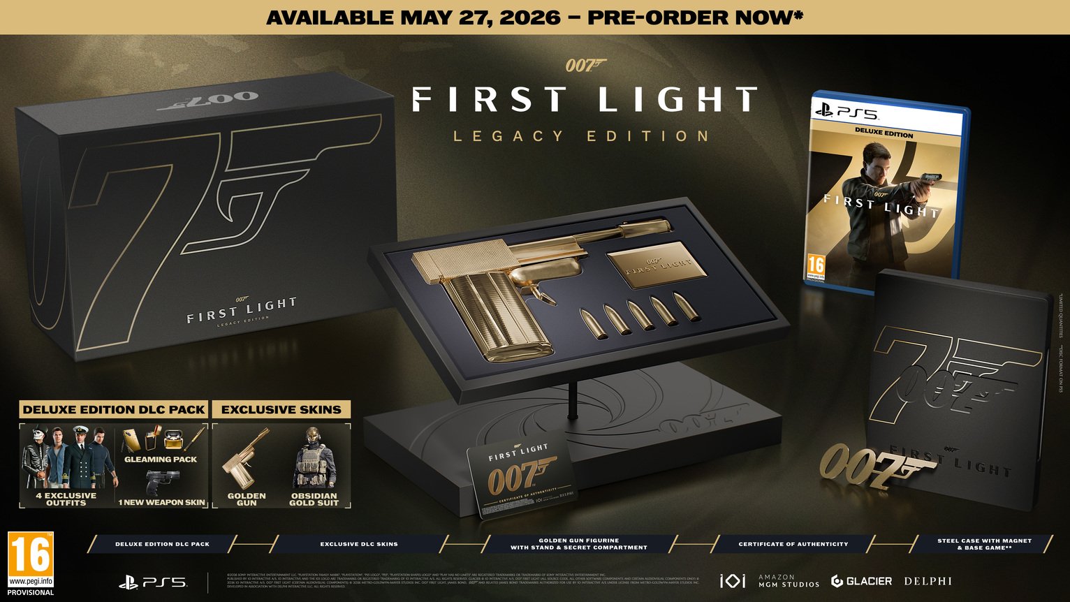 007 First Light Legacy Edition PS5 Game Pre-Order