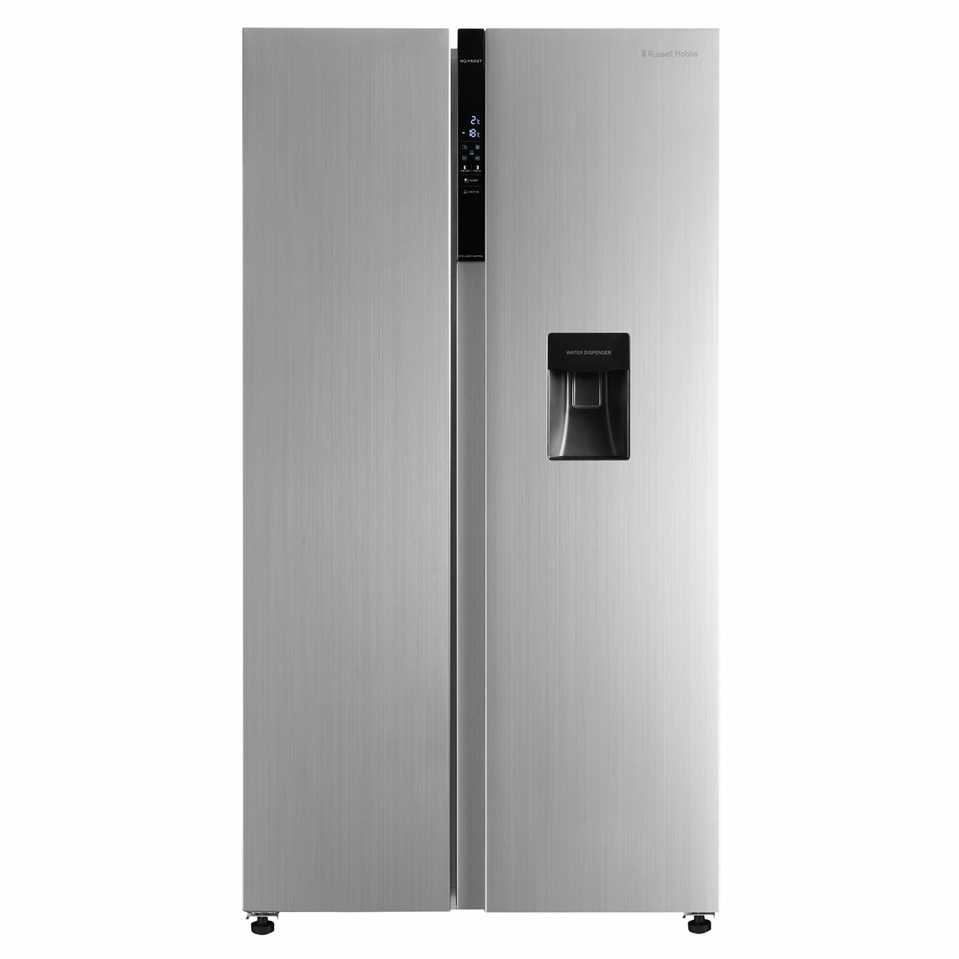 Russell Hobbs RH90AFF201SSWD American Fridge Freezer-S/Steel