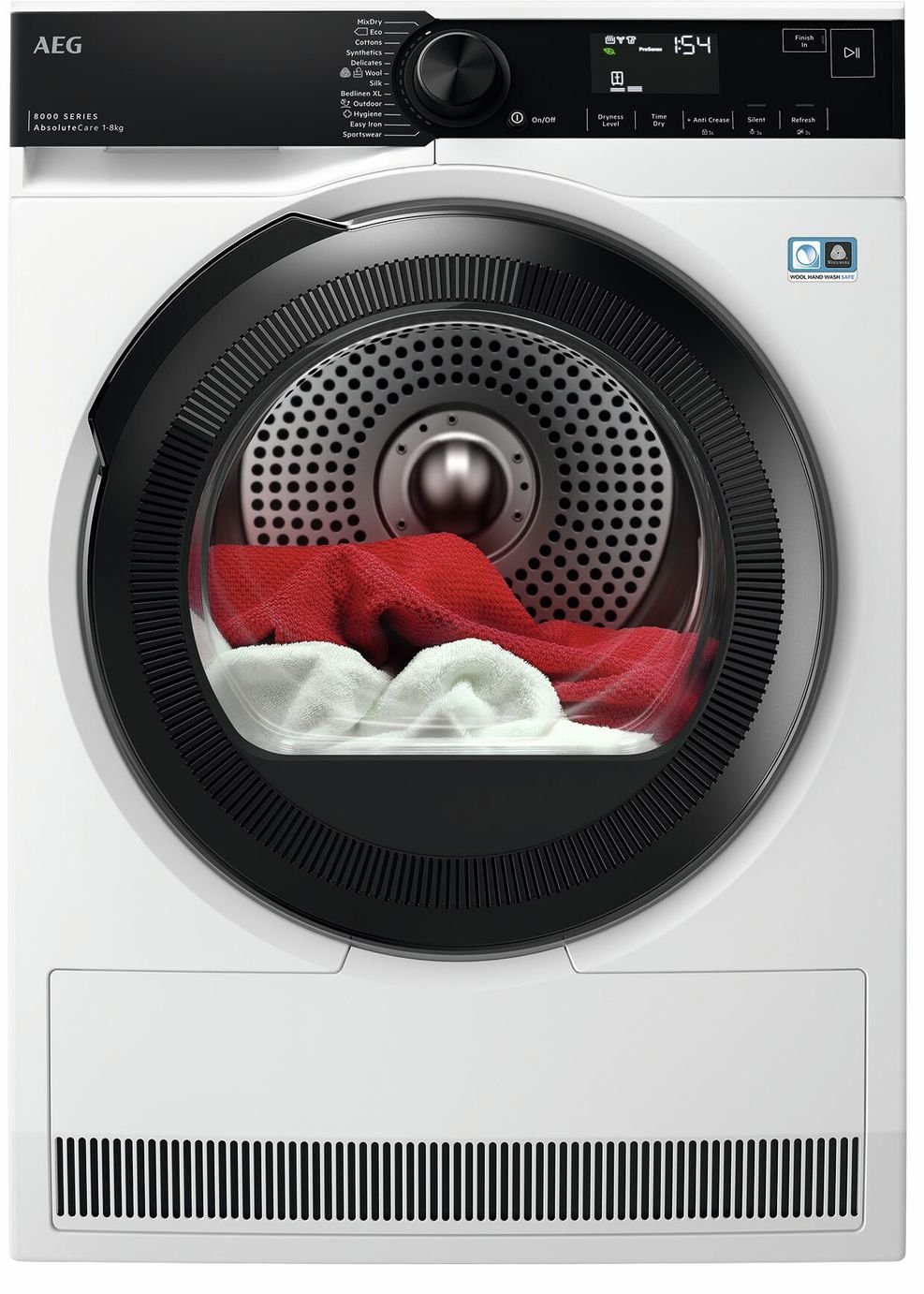 AEG TR848A4B2 8KG Heat Pump Tumble Dryer - White