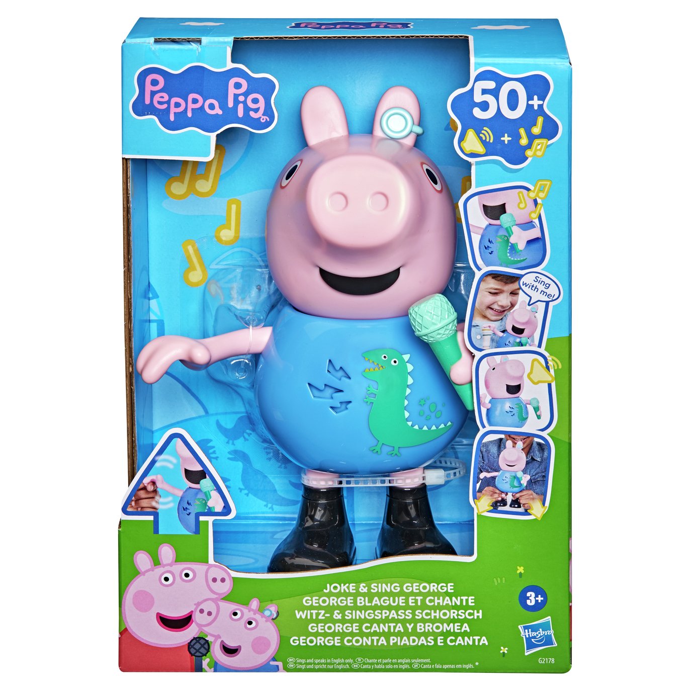 Peppa Pig George Pig Sing And Joke Musical Toy