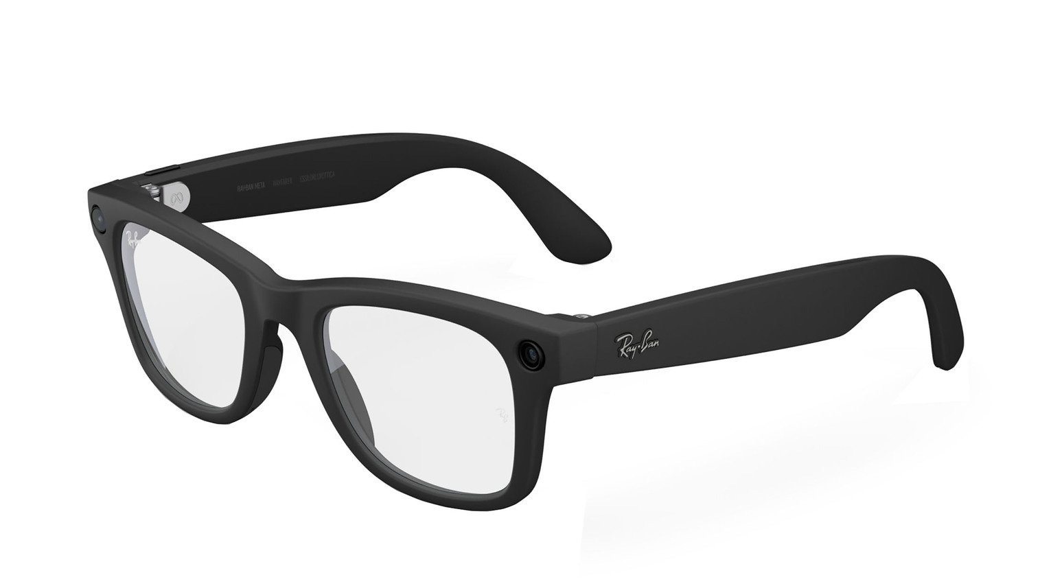 Ray-Ban Meta Wayfarer Gen 2 - Matte Black, Clear