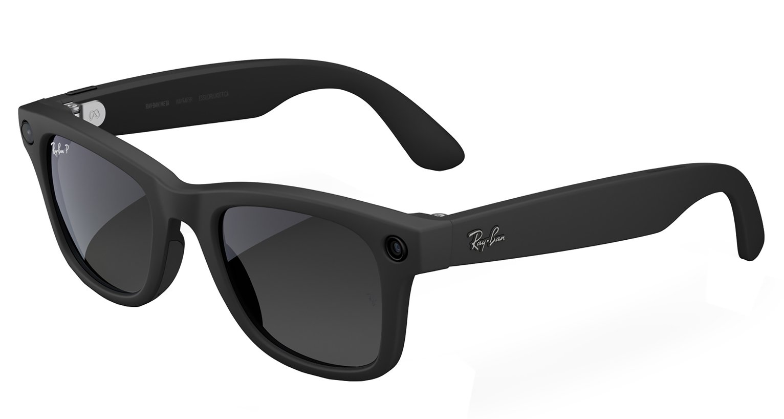 Buy Ray-Ban Meta Skyler - Shiny Black, Transitions Cerulean Blue