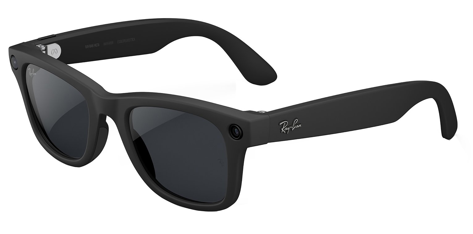 Ray-Ban Meta Wayfarer Gen 2 - Matte Black, Transitions Grey