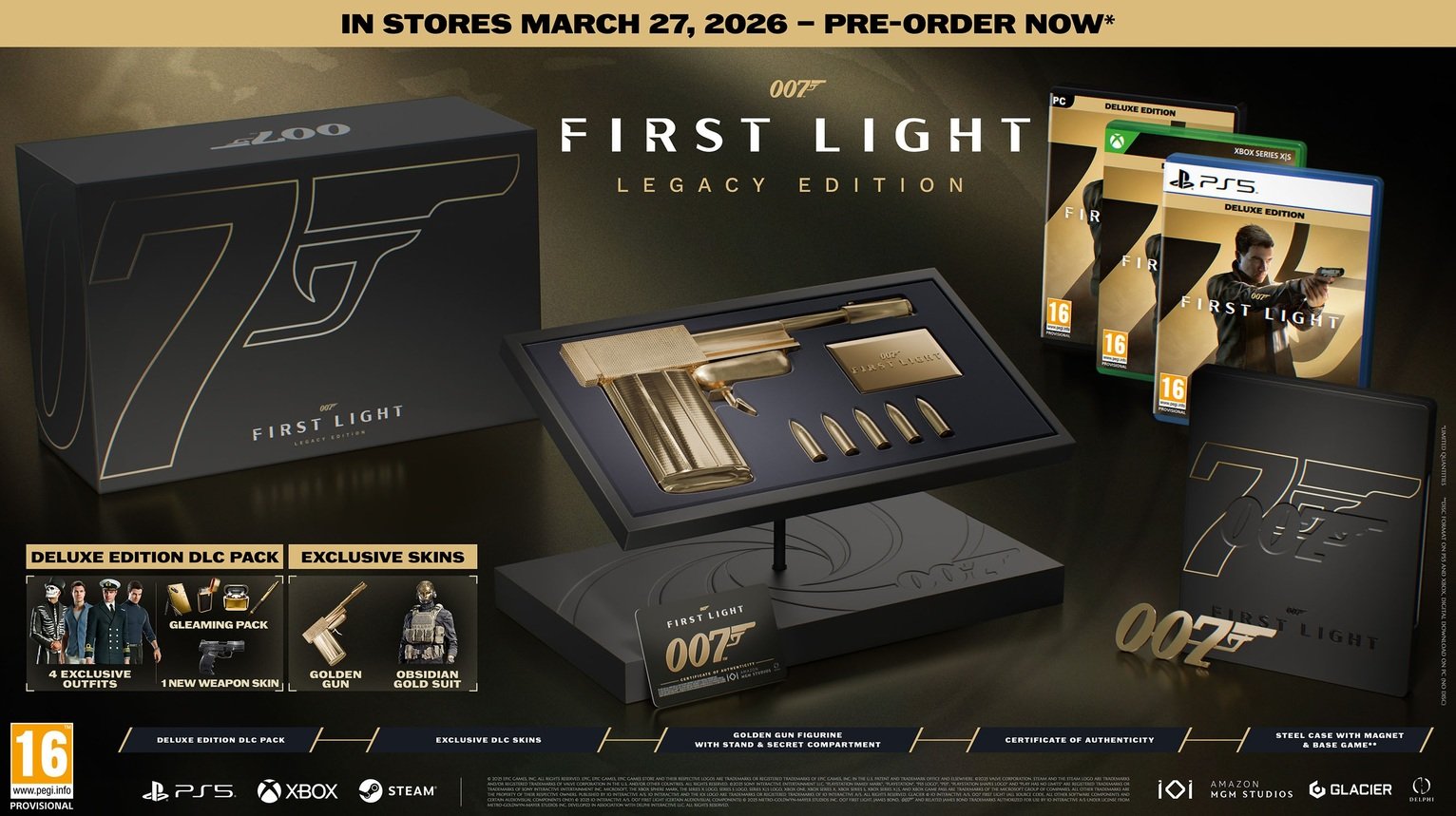 007 First Light Legacy Edition Xbox Series X Game Pre-Order