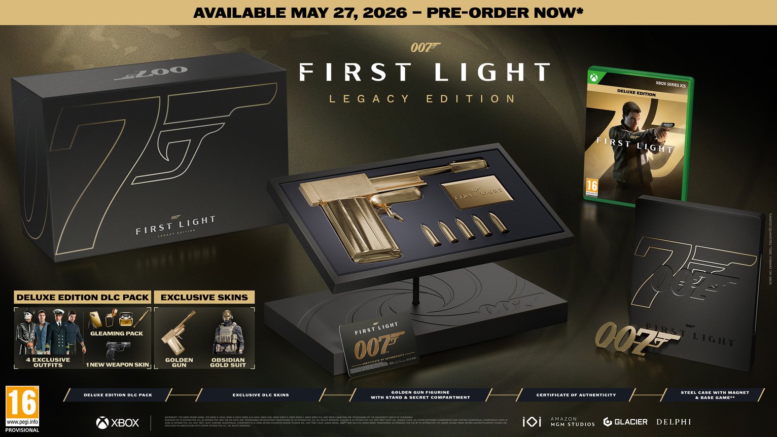 007 First Light Legacy Edition Xbox Series X Game Pre-Order