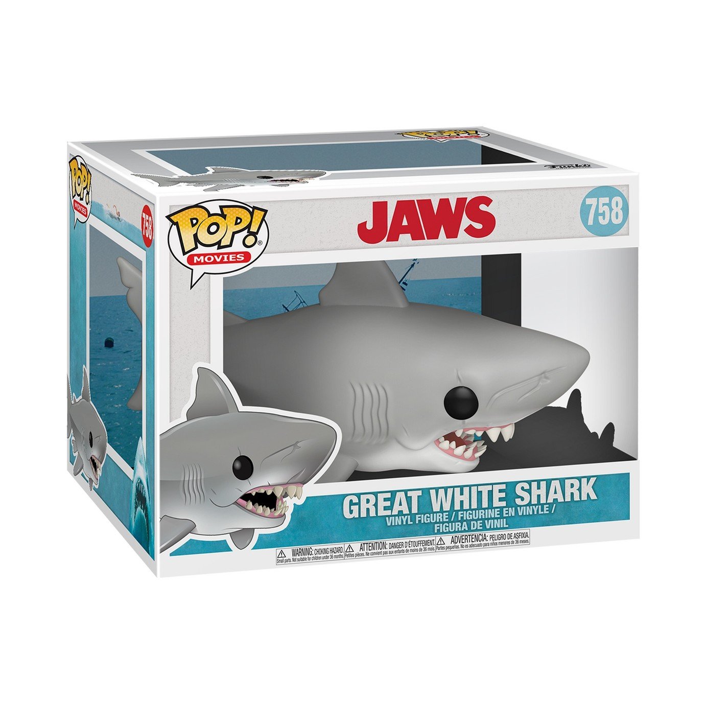 Funko POP! Movies Jaws 6 Inch Great White Shark