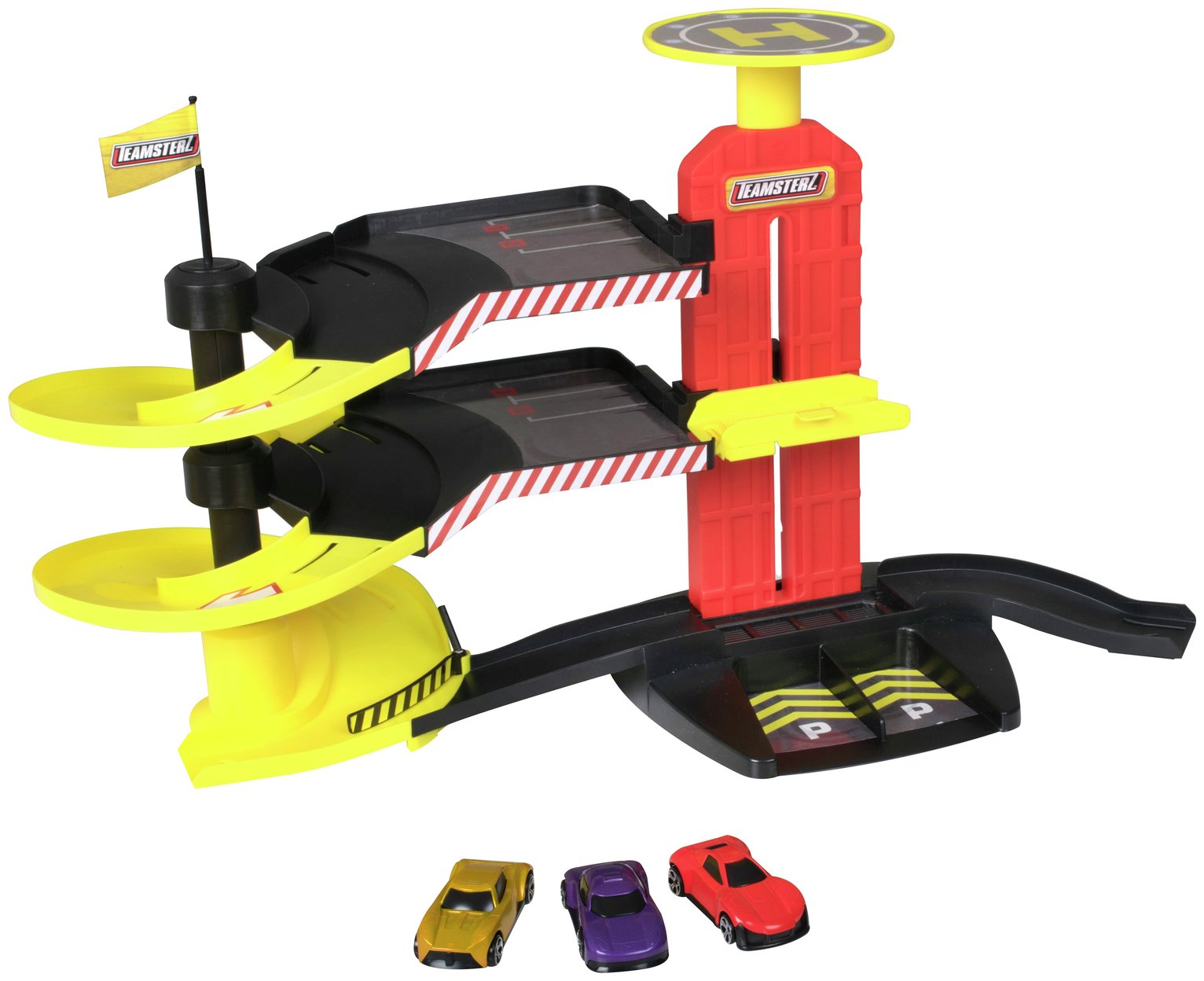 Teamsterz Metro City Park & Drive Car Garage 