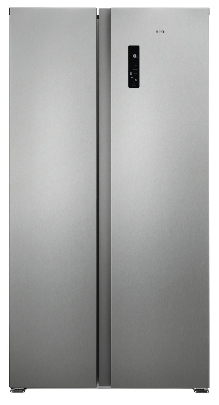 AEG RXB659E6NU American Fridge Freezer - Stainless Steel