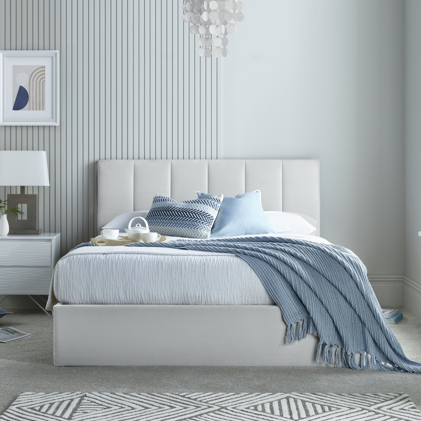 Time4Sleep Valencia End Lift Ottoman Bed