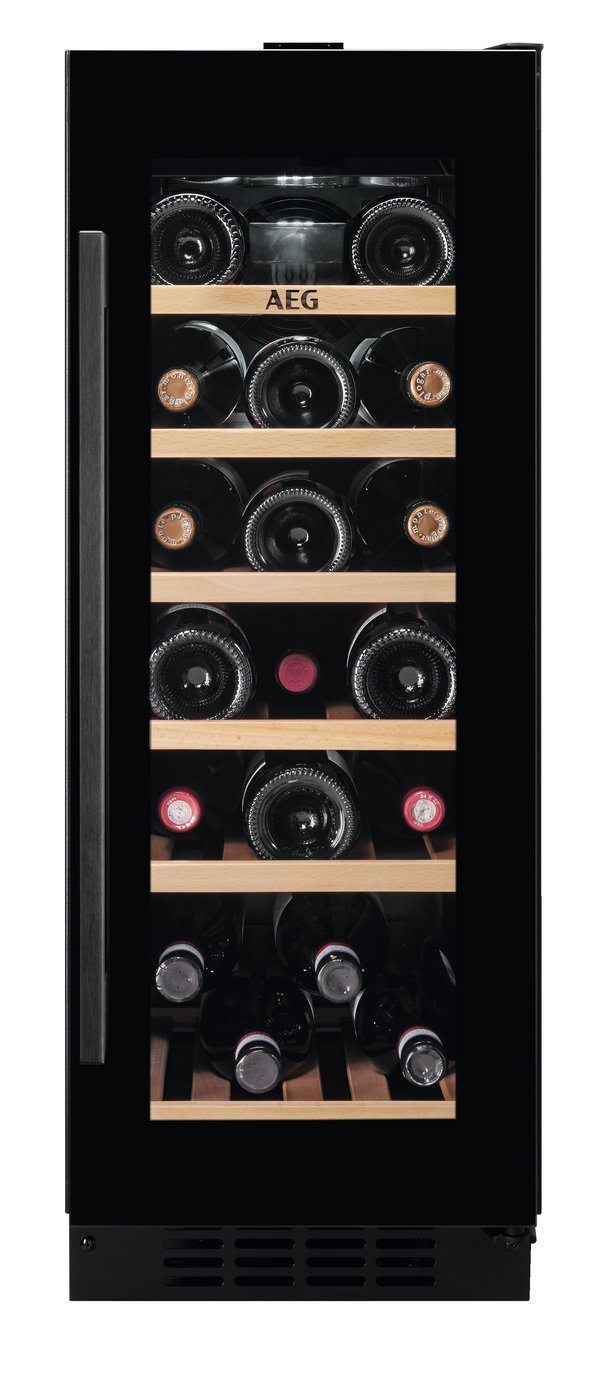 AEG AWS4020B5B 58 Litre Integrated Wine Cabinet - Black