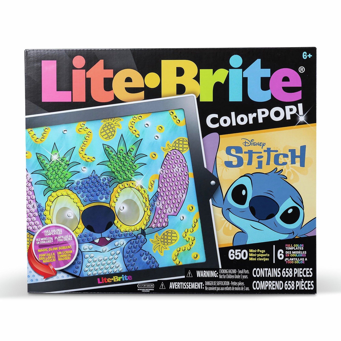 Lite Brite Disney Colorpop Stitch