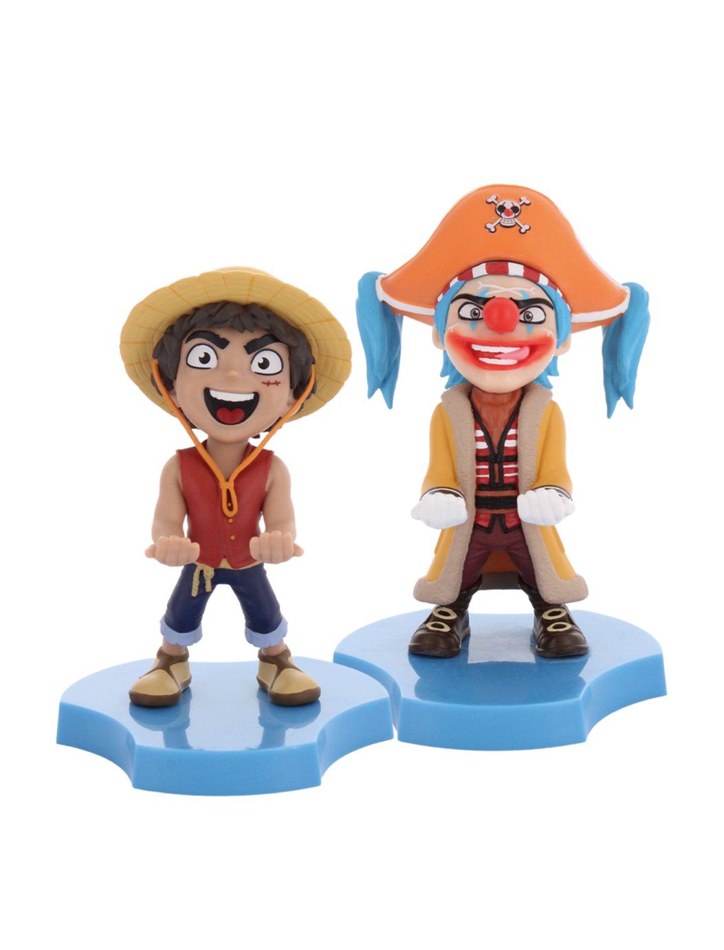 Cable Guys Buggy & Luffy Phone & Earbuds Holder - 2 Pack