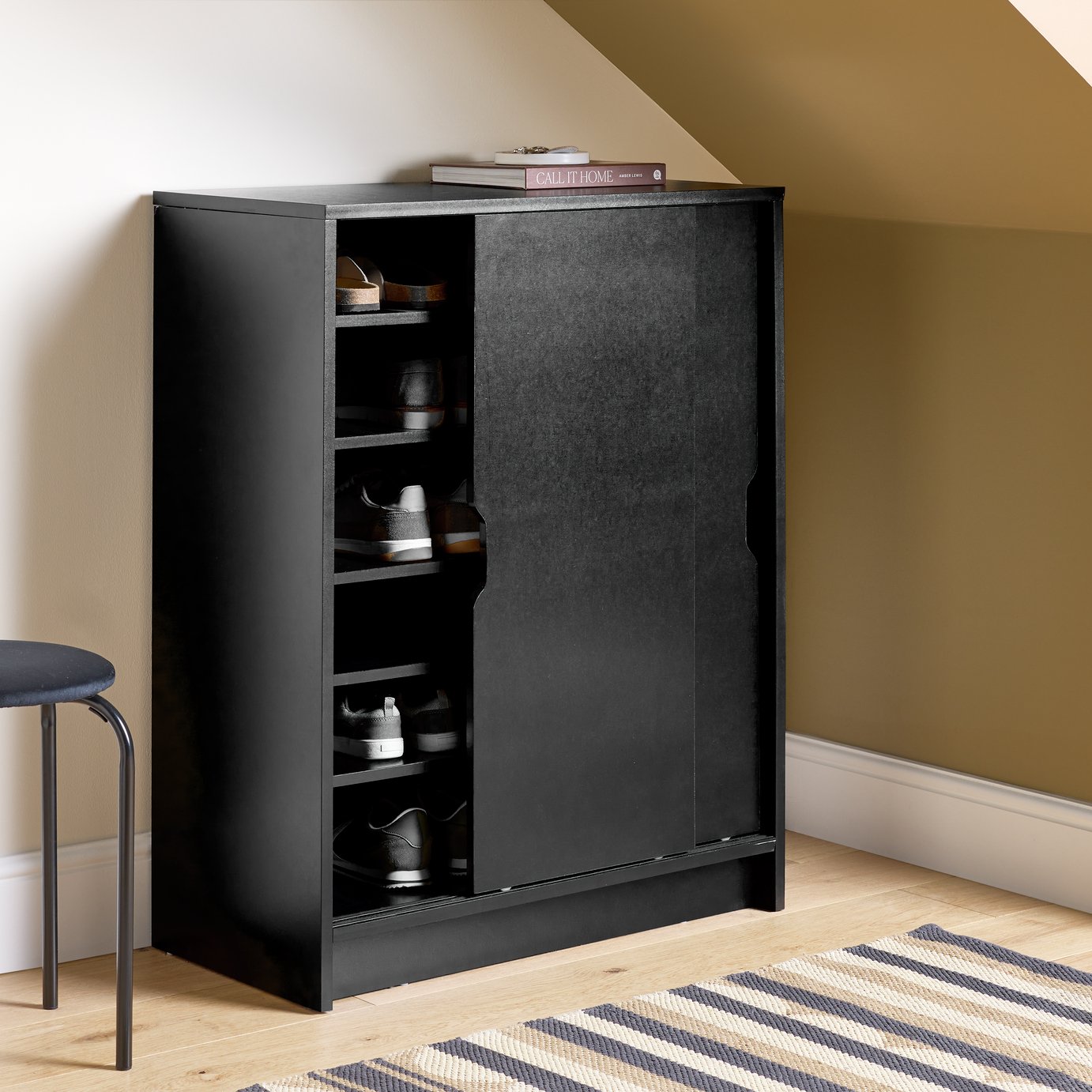 Argos Home Chloe 2 Door Shoe Storage Cabinet 