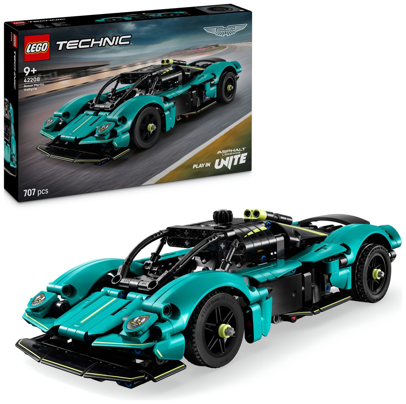 LEGO Technic Aston Martin Valkyrie Race Car Toy 42208