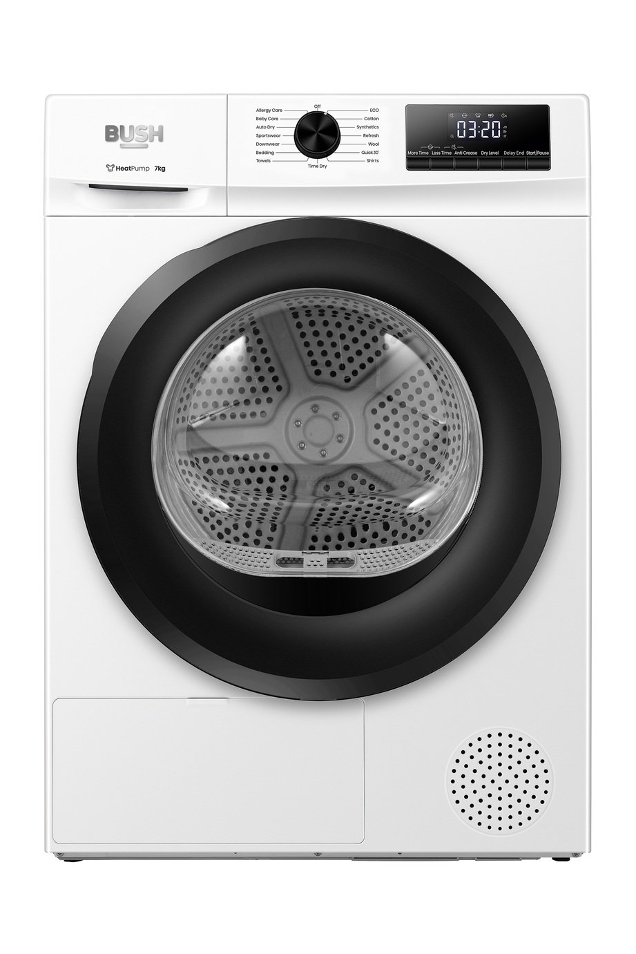 Bush TDHP7KG2025 7KG Heat Pump Tumble Dryer - White