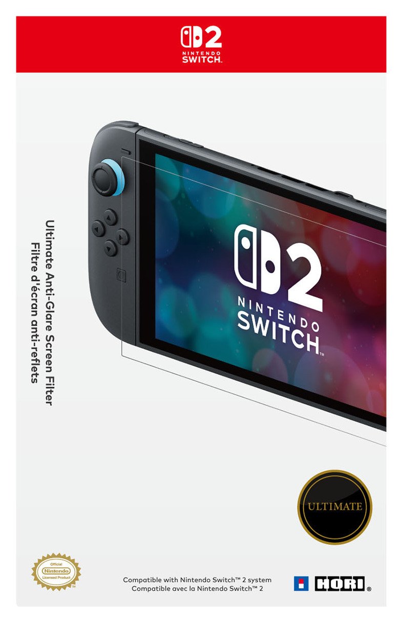 HORI Ultimate Anti-Glare Screen Filter For Switch 2