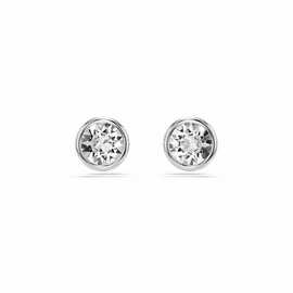 Swarovski Rhodium Plated Crystal Imber Stud Earrings