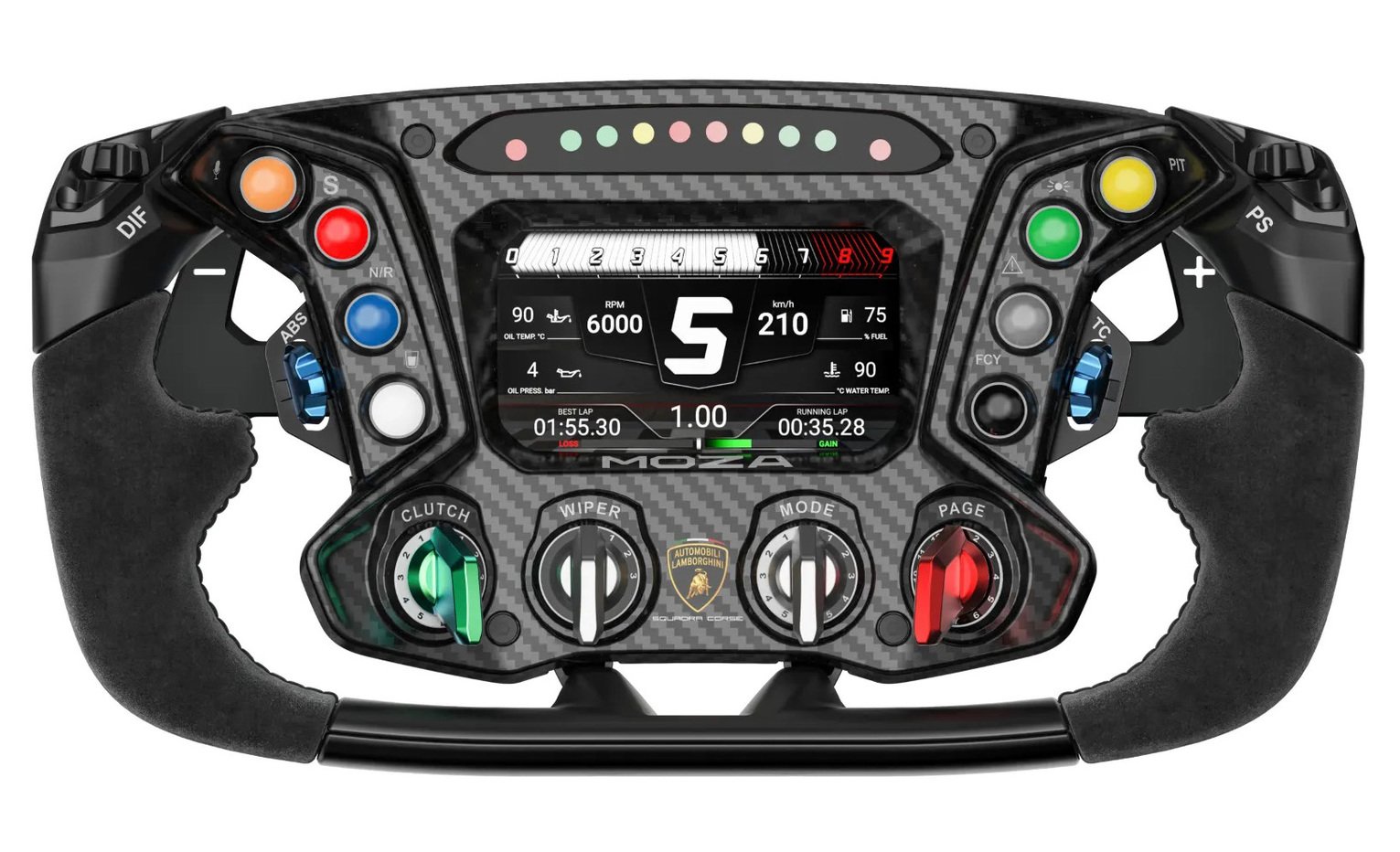 MOZA Lamborghini Essenza SCV12 Racing Wheel For PC