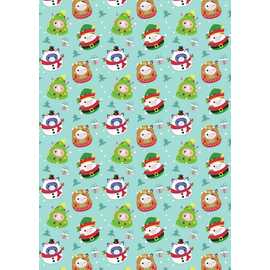 Argos Home 2 Rolls Squishmallows Wrapping Paper