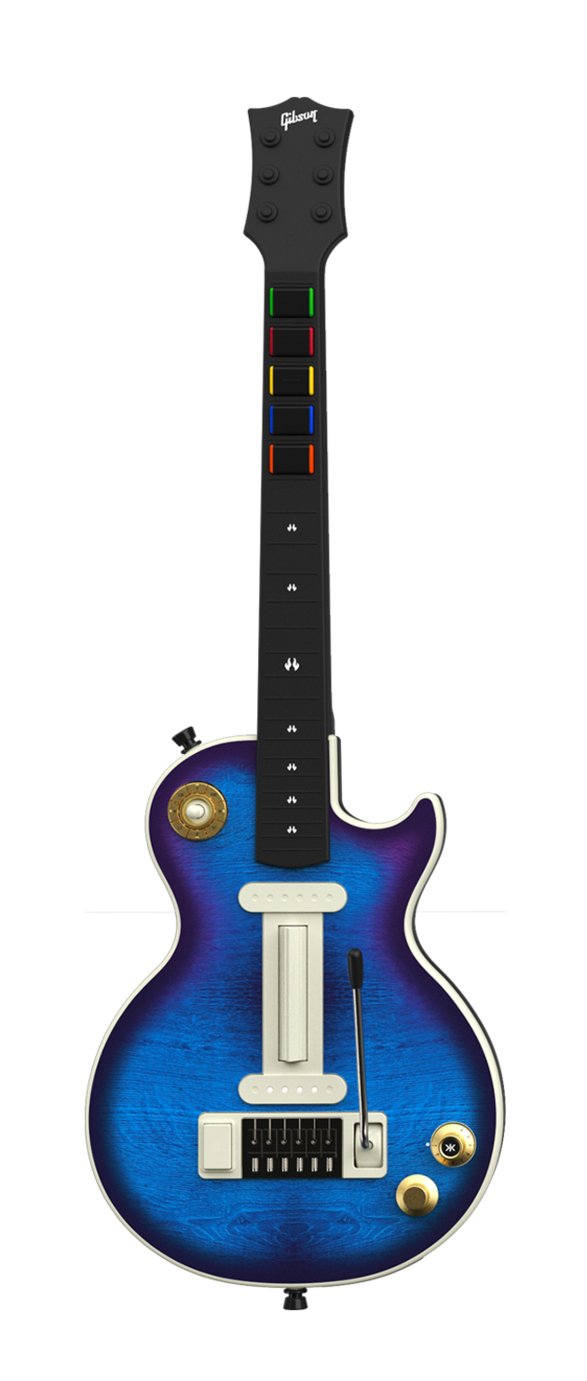 CRKD Gibson Les Paul Burst Pro Ed Guitar Controller Bluberry