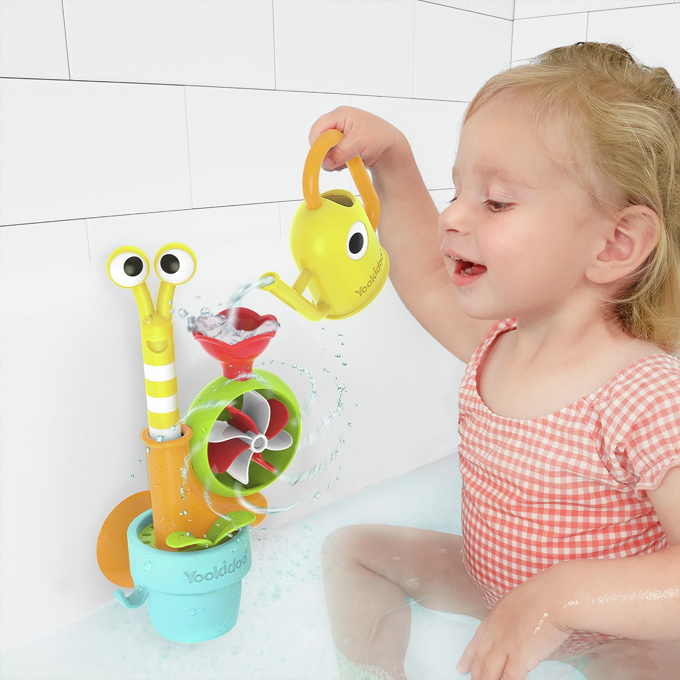 Yookidoo Pop-Up Water Snail Baby Bath
