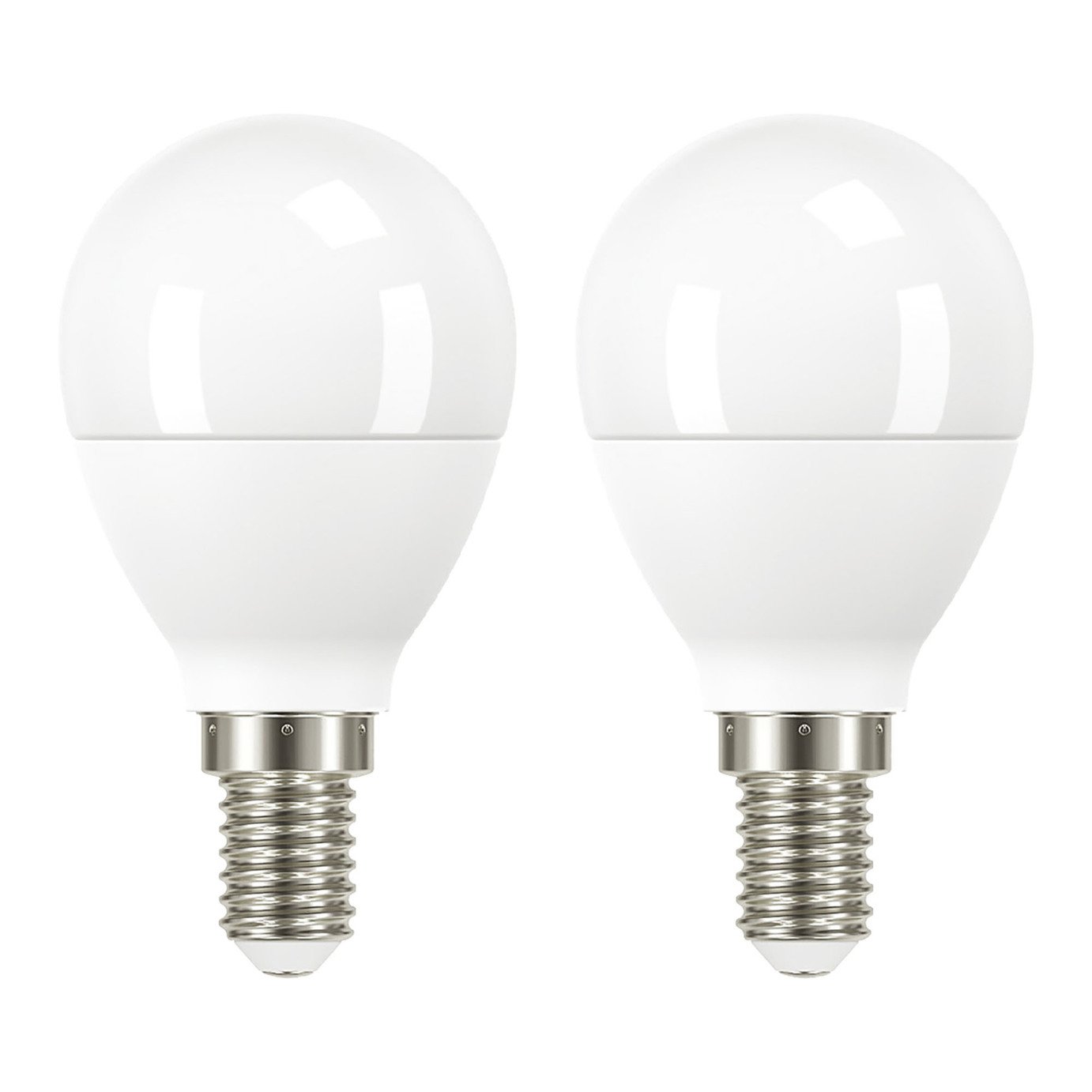 Argos Home 5.9W LED Mini Globe E14 Light Bulb - 2 Pack