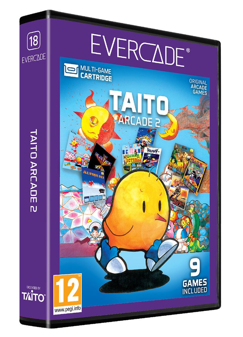 Evercade TAITO Arcade 2 Multi-Game Cartridge