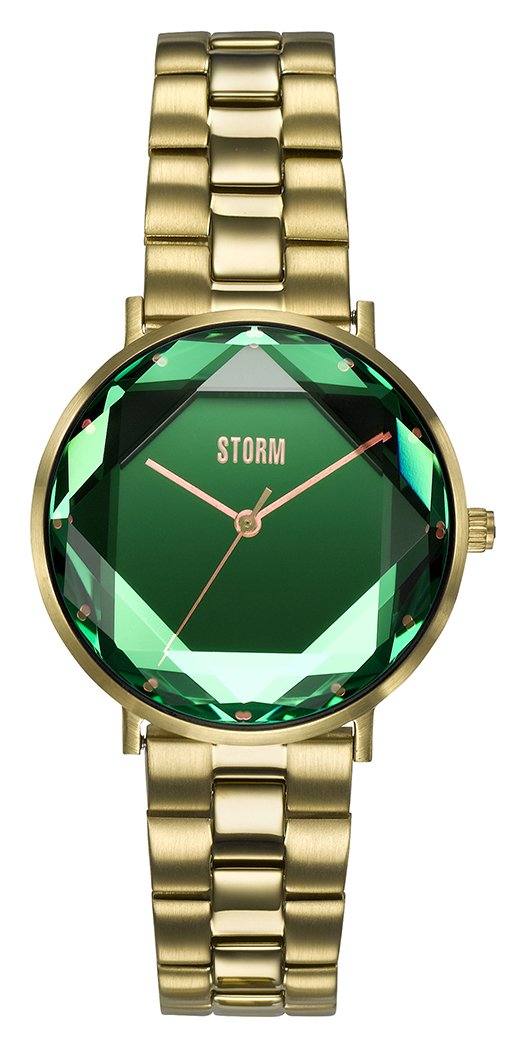 STORM Elexi Green Dial Stainless Steel Strap Watch