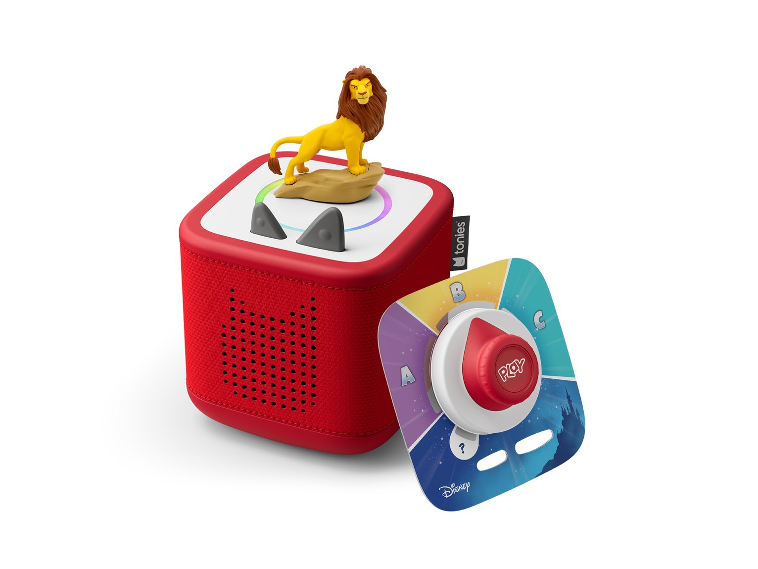 tonies Red Toniebox 2 Play Set with Lion King