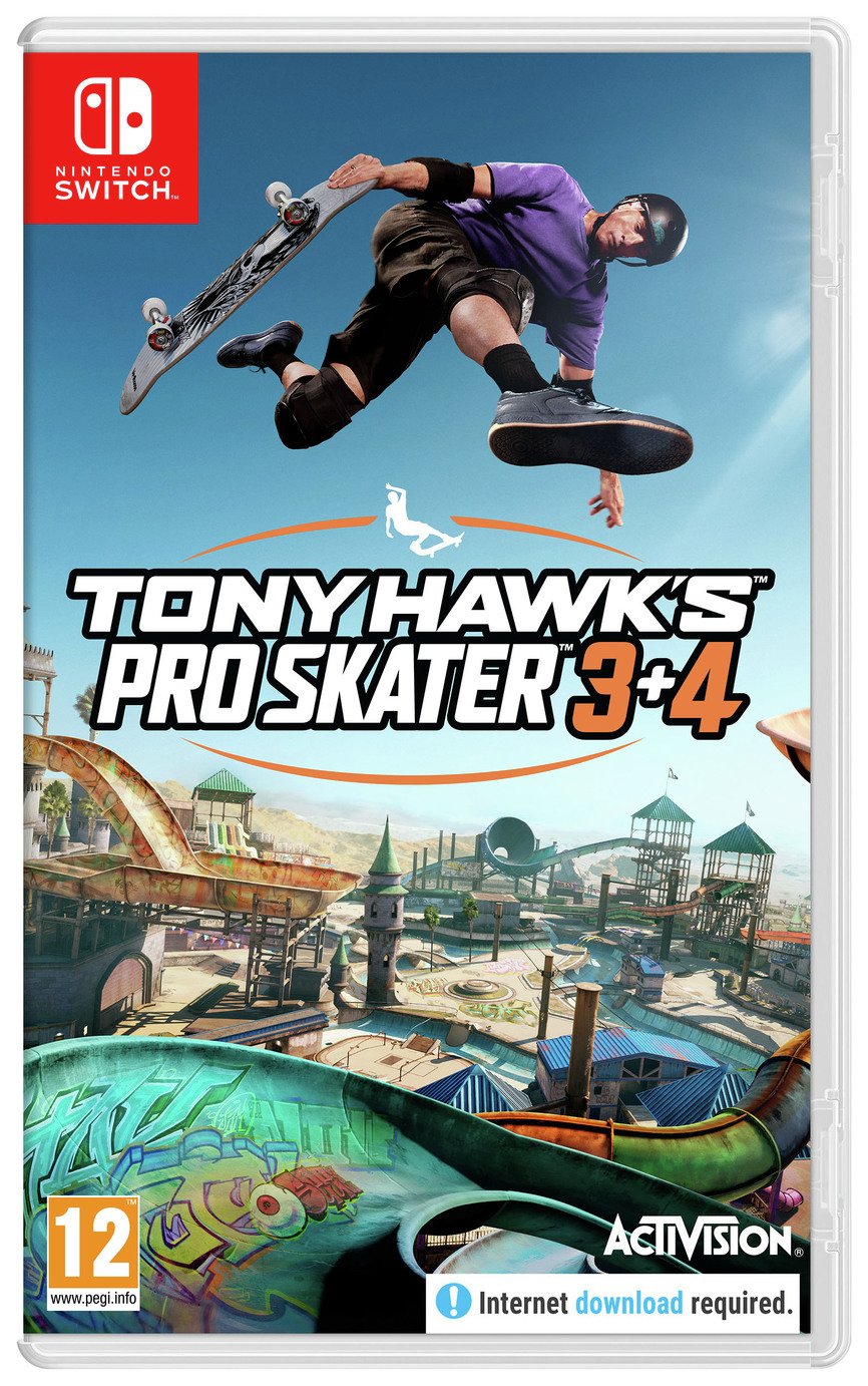 Tony Hawk's Pro Skater 3 + 4 Nintendo Switch Game