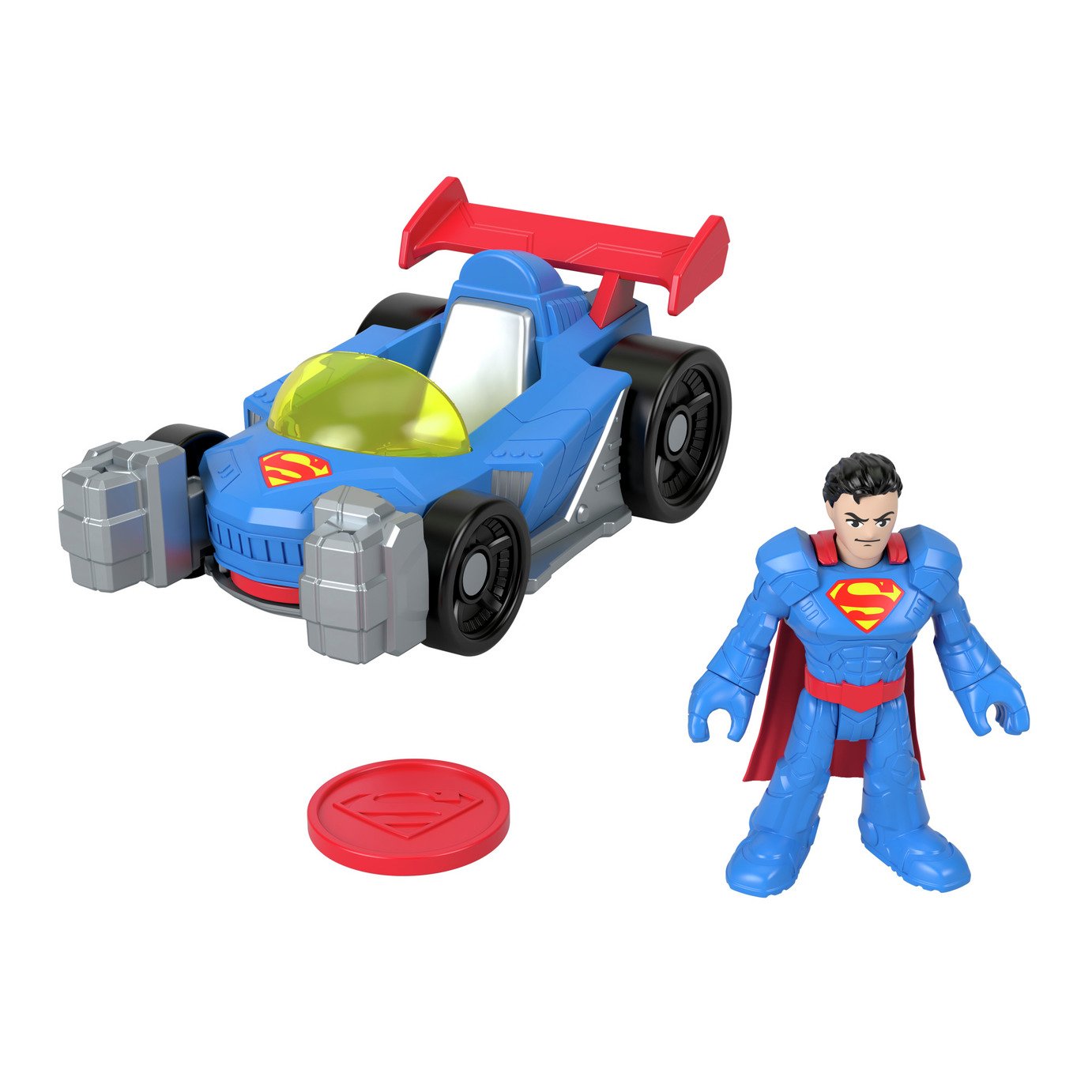 Imaginext DC Super Friends Supermobile Toy Car Figure Set