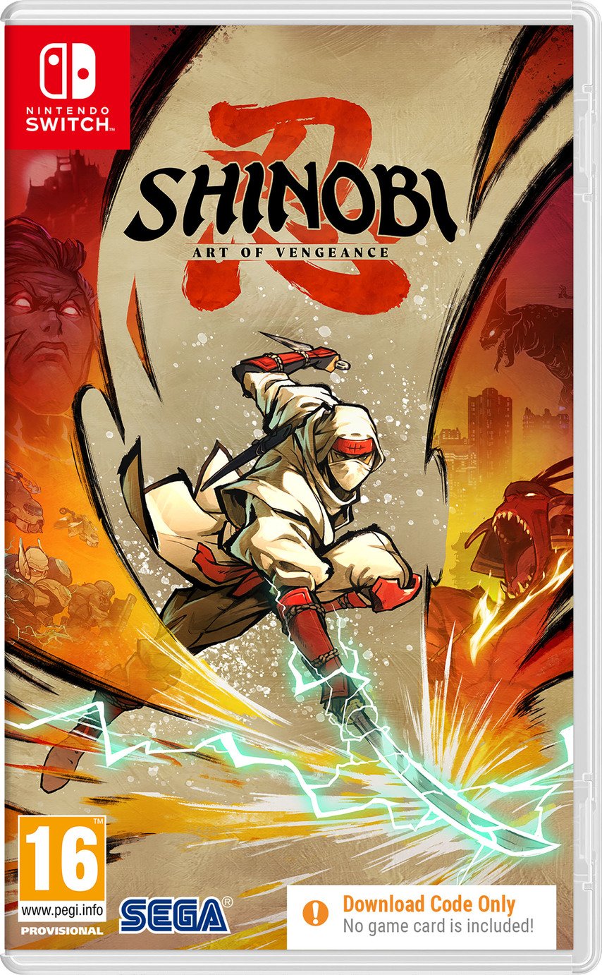 Shinobi: Art of Vengeance Nintendo Switch Game