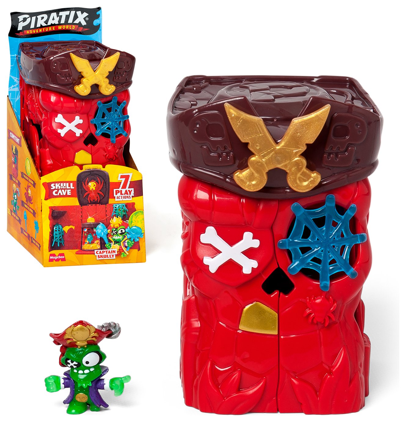Piratix Secret Skull Cave Playset