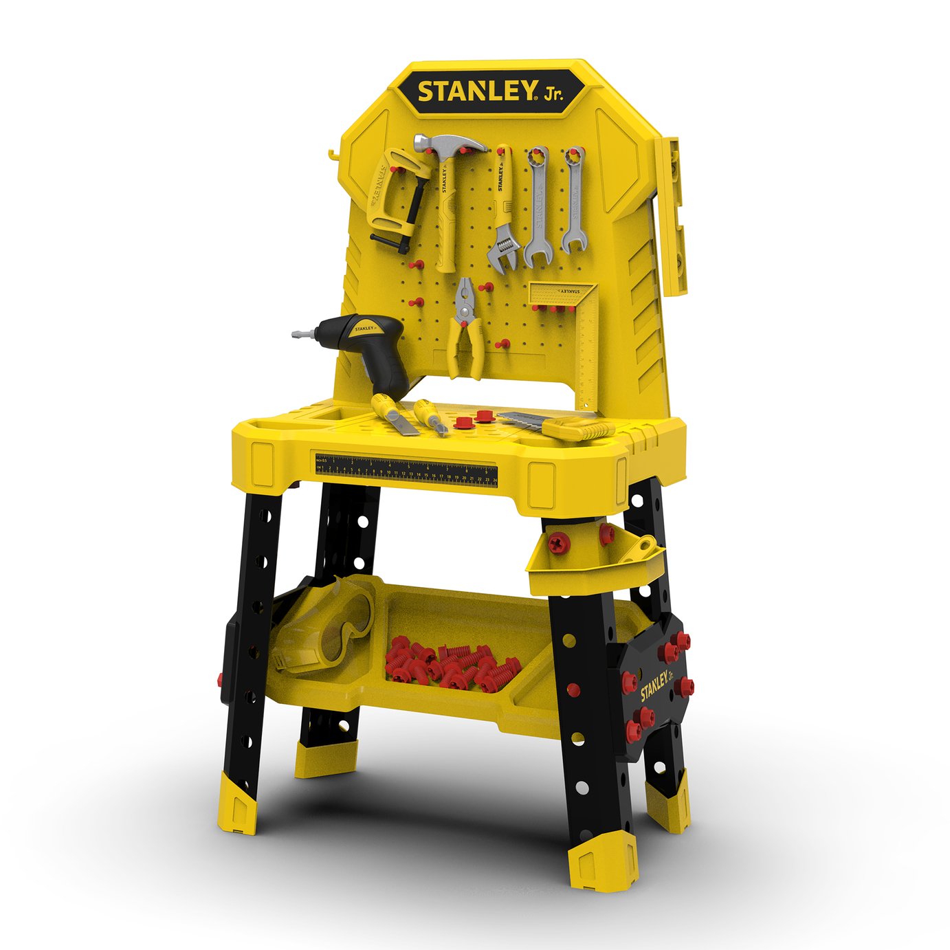 Stanley Jr Pretend Workbench and Tools