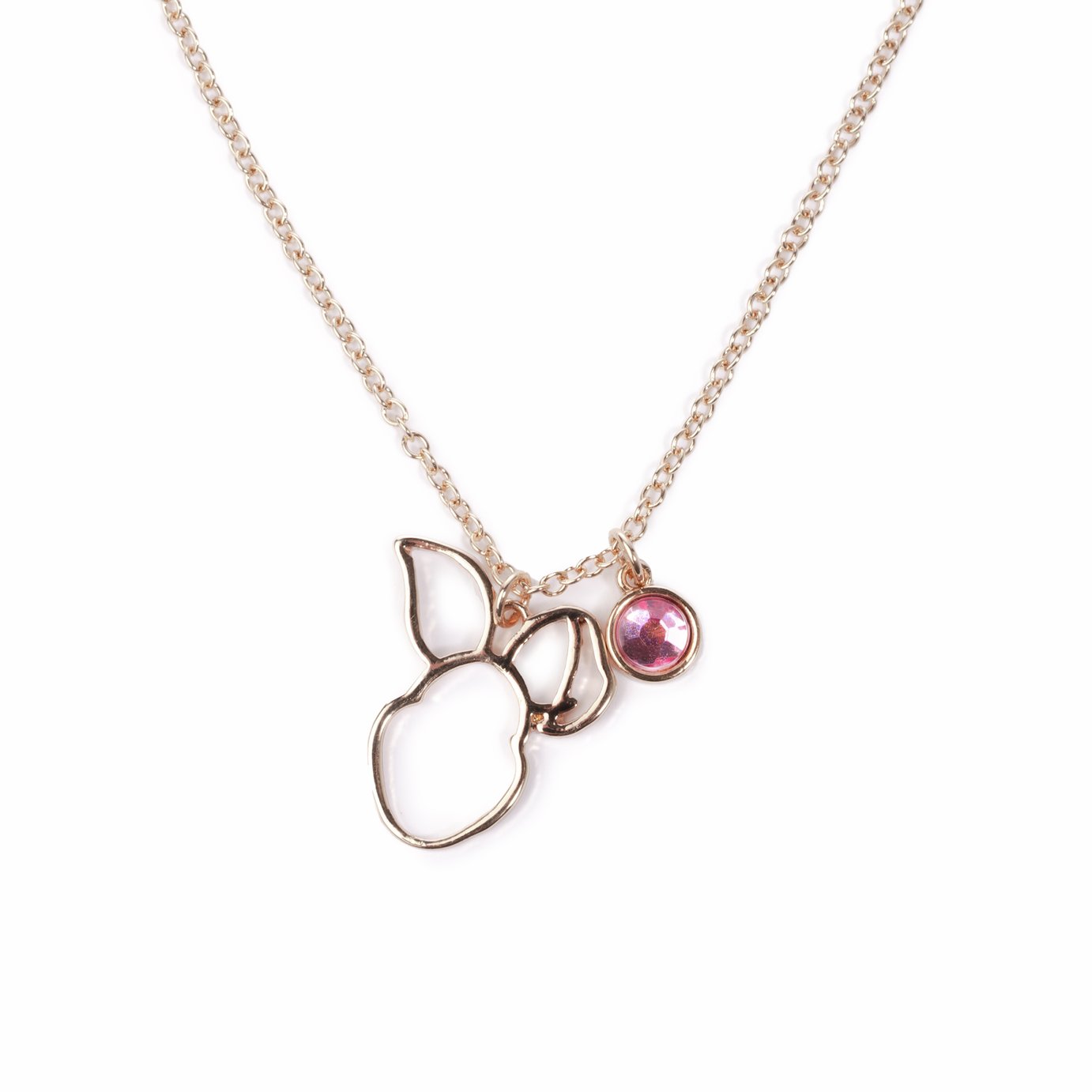 Custard London Gold Winnie the Pooh Piglet Pendant Necklace