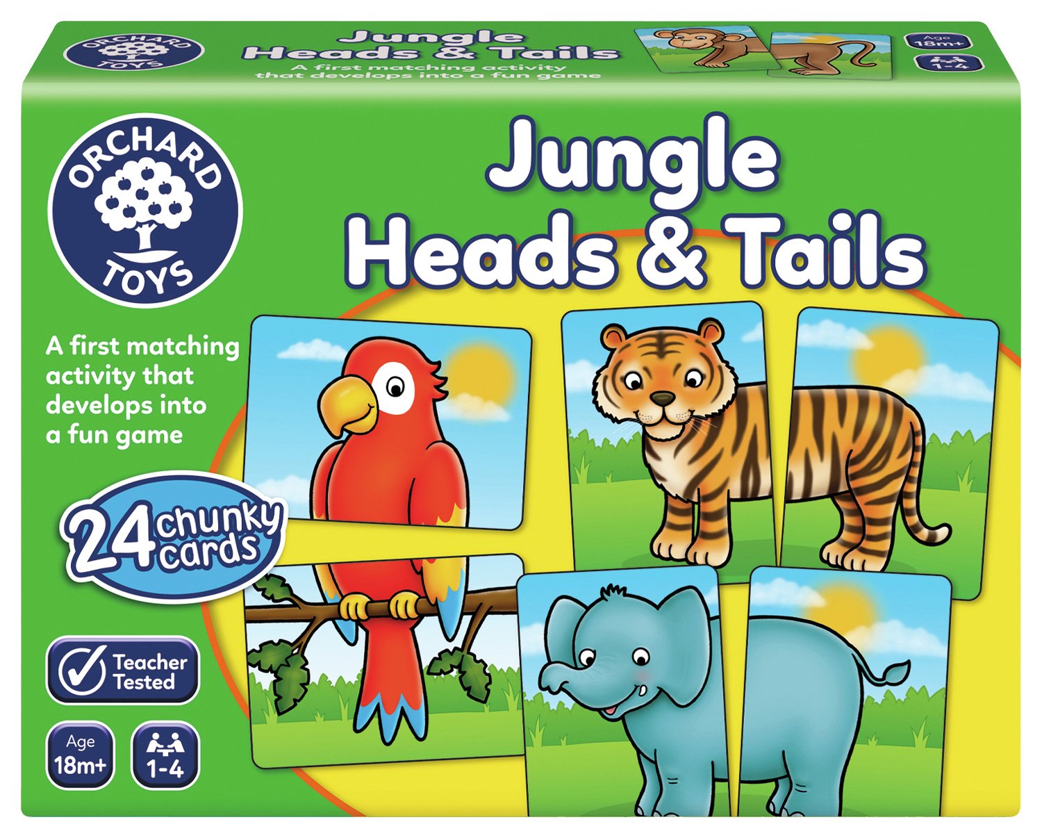 Orchard Toys Jungle Heads and Tails Game