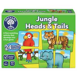 Orchard Toys Jungle Heads and Tails Game
