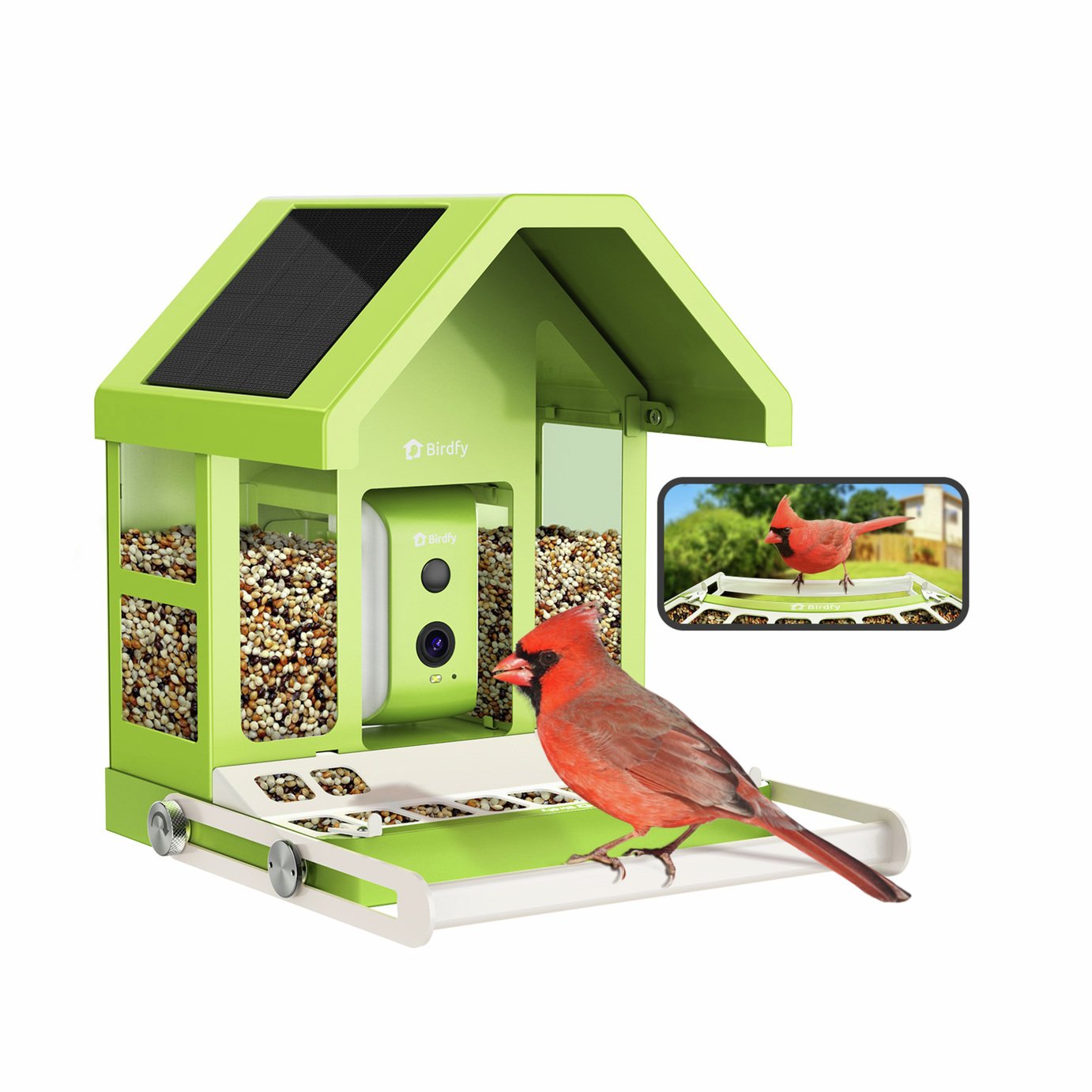 Birdfy AI Smart Metal Bird Feeder with Camera