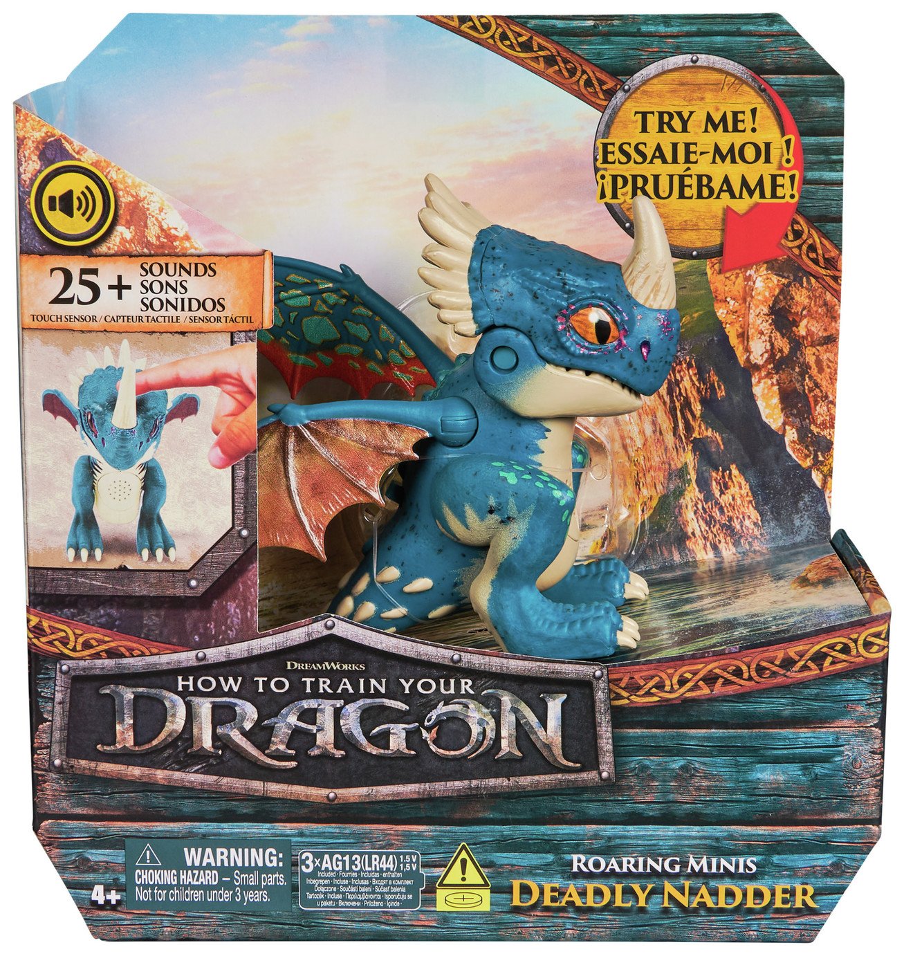 How To Train Your Dragon Roaring Minis Deadly Nadder 