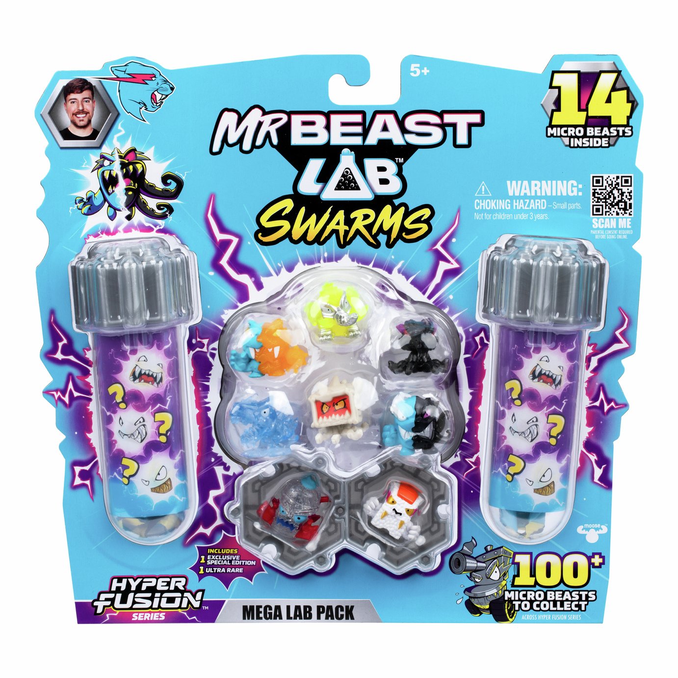 MrBeast Lab Mega 1inch Hyper Fusion Swarms Collectables