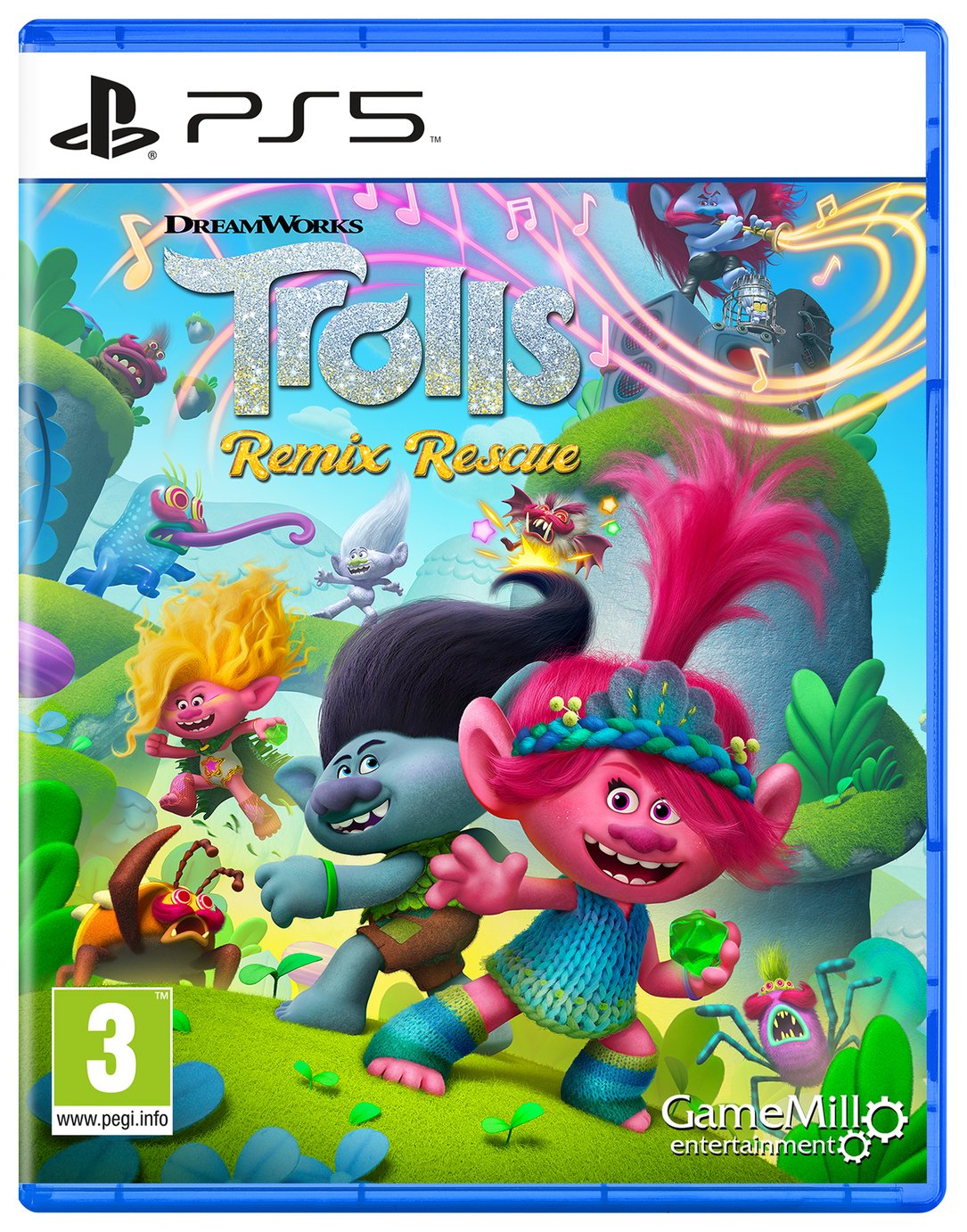 DreamWorks Trolls Remix Rescue PS5 Game