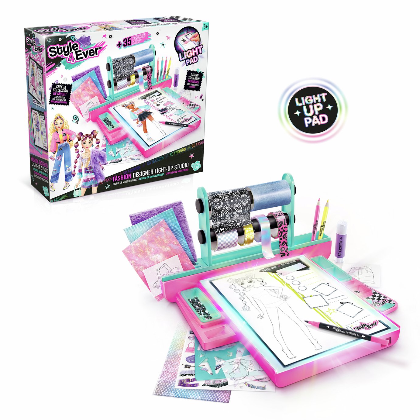 Style 4 Ever Fashion Designer Light Up Studio