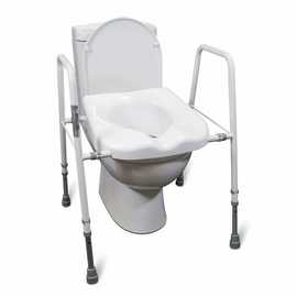 Aidapt VR220KD Solo President Raised Toilet Seat and Frame