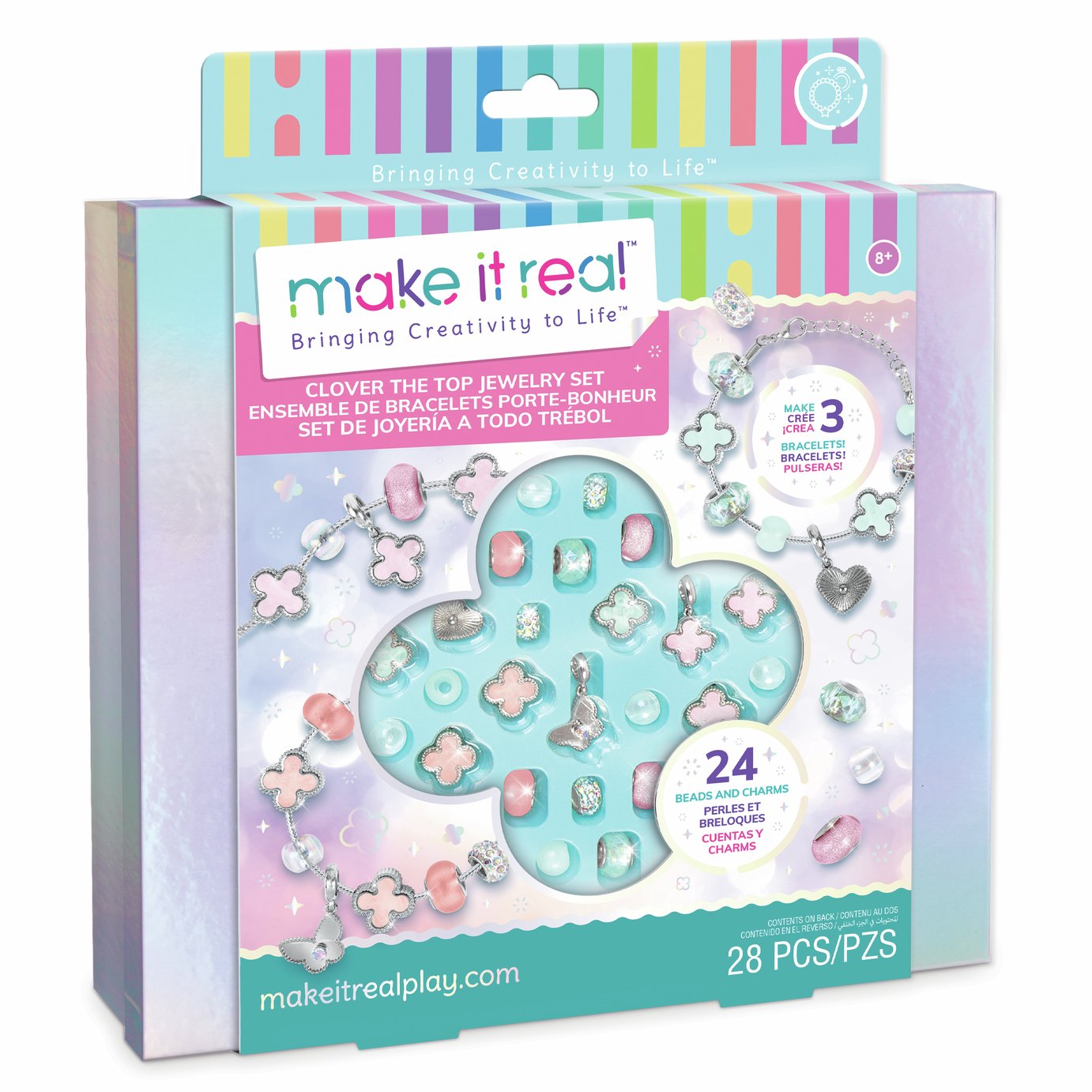 Make It Real Clover The Top Bracelet Set