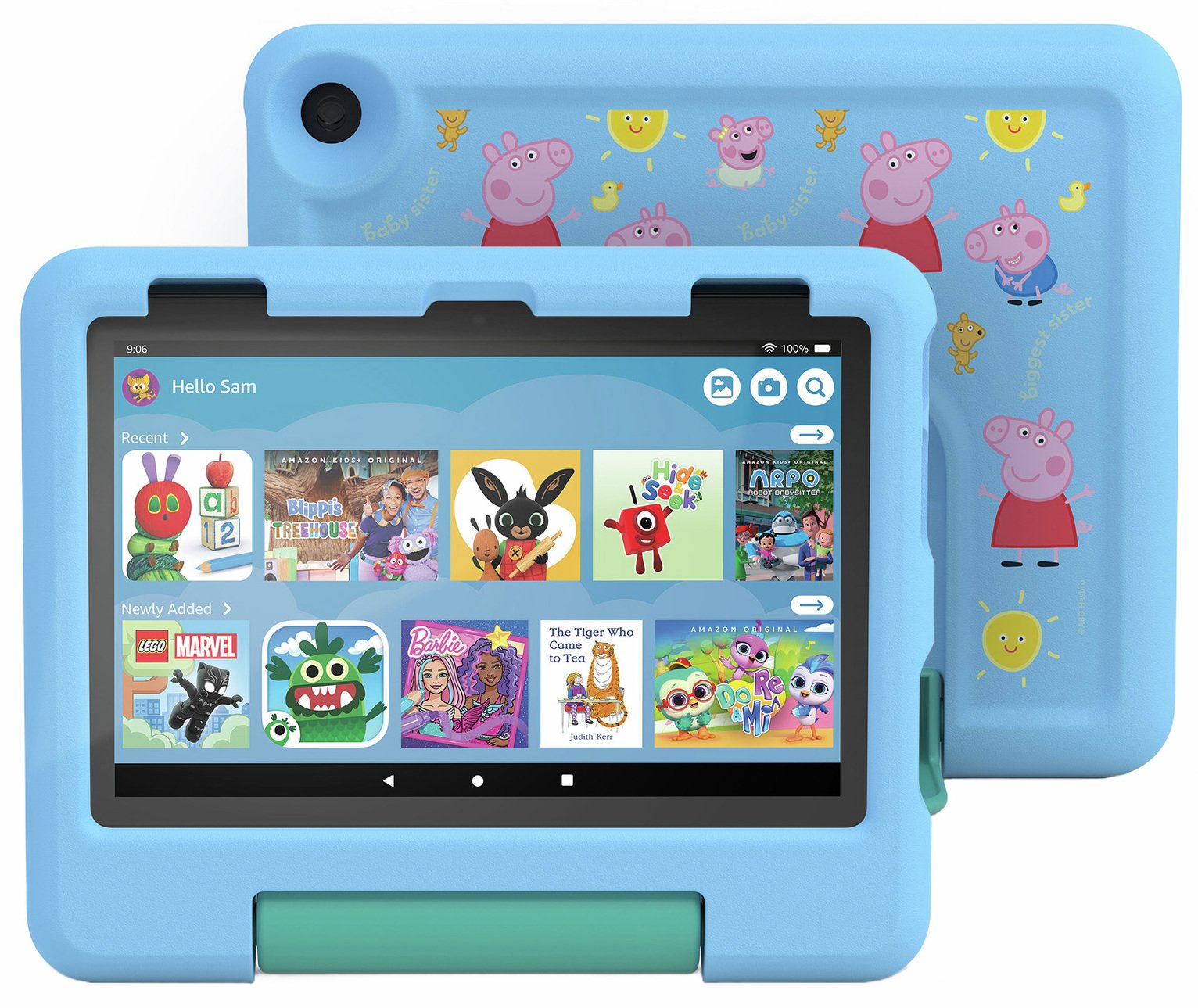 Amazon Fire HD 8 Kids Tablet (Peppa Pig) 8 Inch 32 GB - Blue