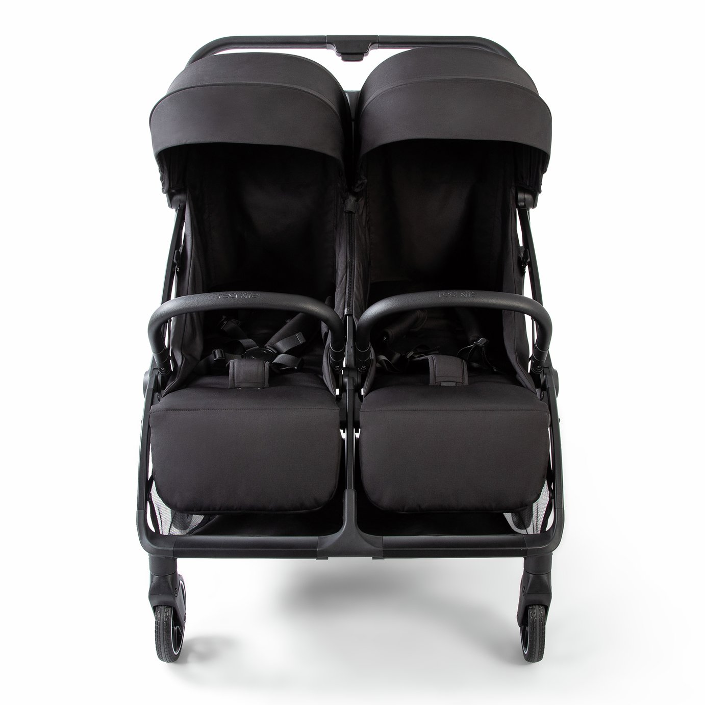 Red Kite Push Me Duet Twin Pushchair Black