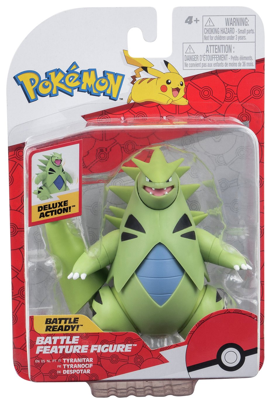 Pokémon Tyranitar 4.5-Inch Battle Feature Figure