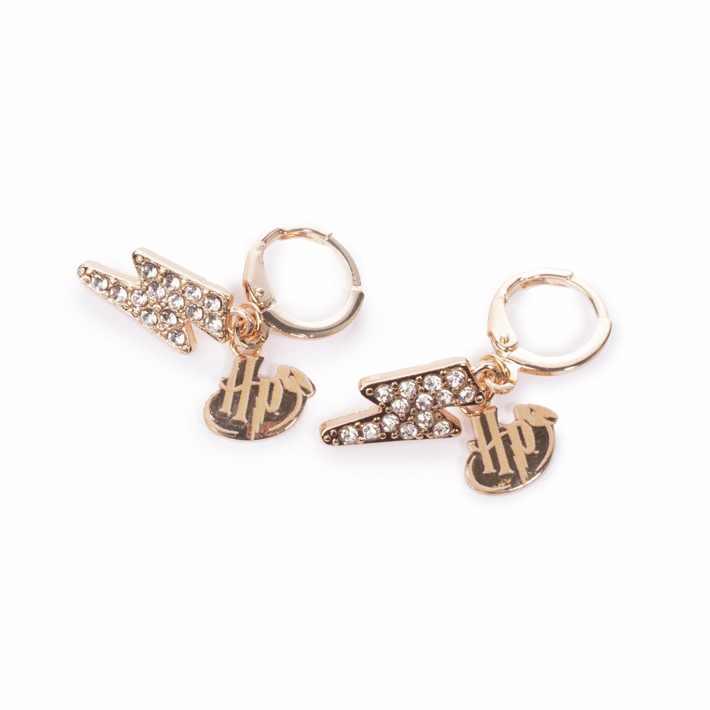 Custard London Gold Tone Harry Potter Earring Set- Pack of 2