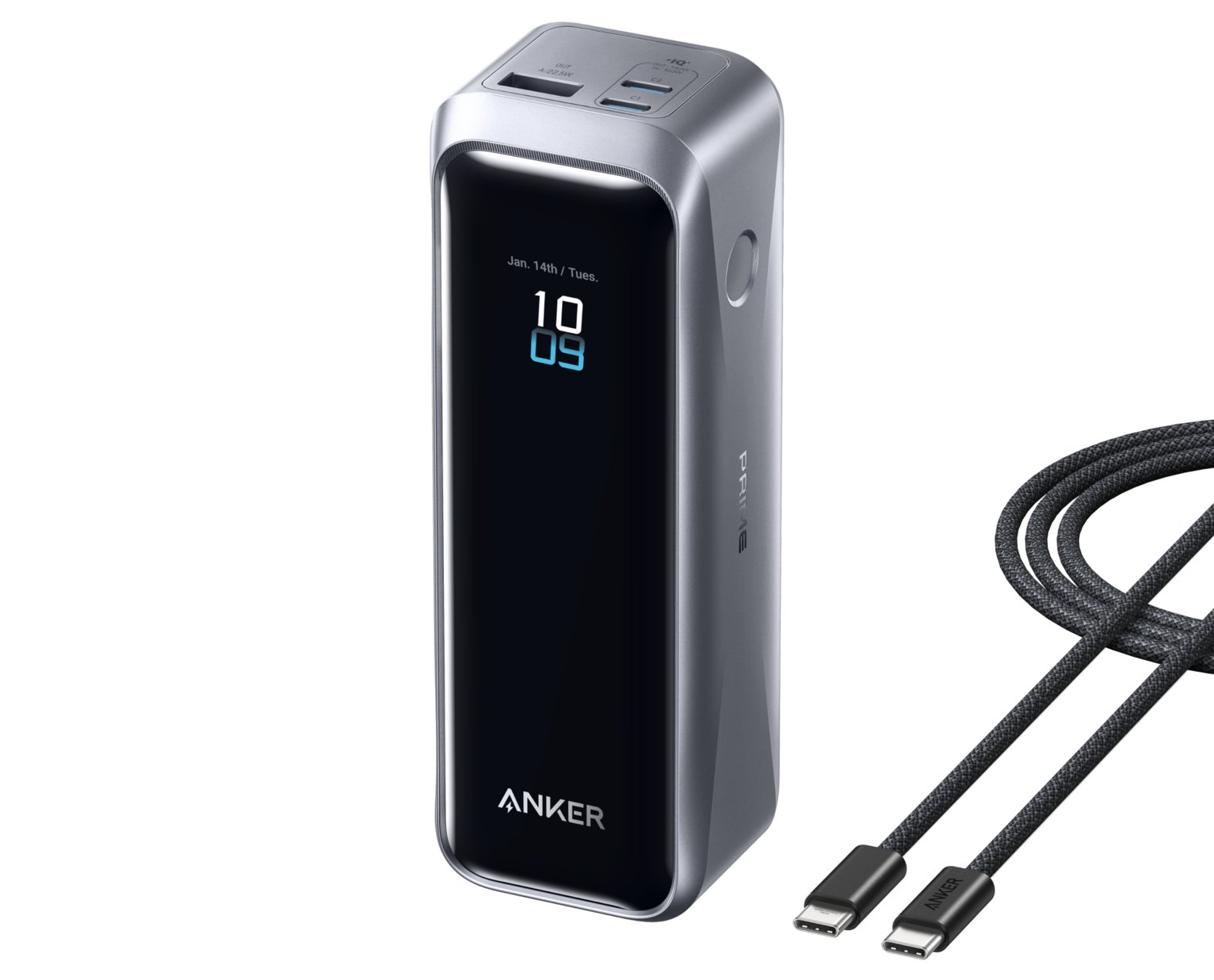 Anker Prime 20000mAh Portable Power Bank (220W) - Black